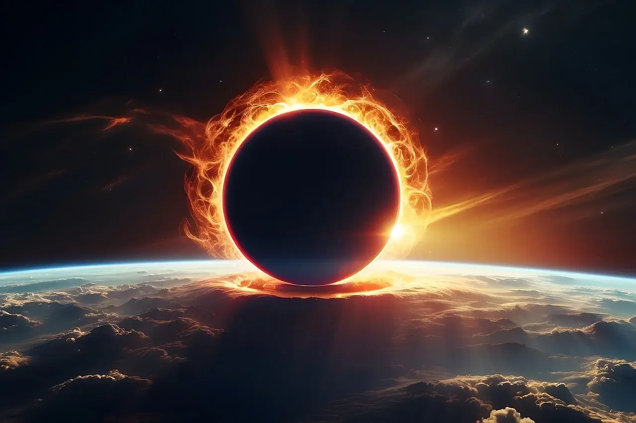 Eclissi  totale di Sole in Ariete – 8 Aprile 2024